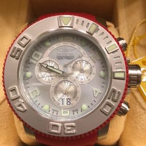 Red Invicta limited edition